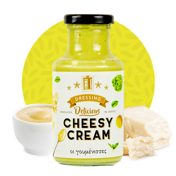 Οι γουμένισσες Cheesy Cream Dressing 270ml