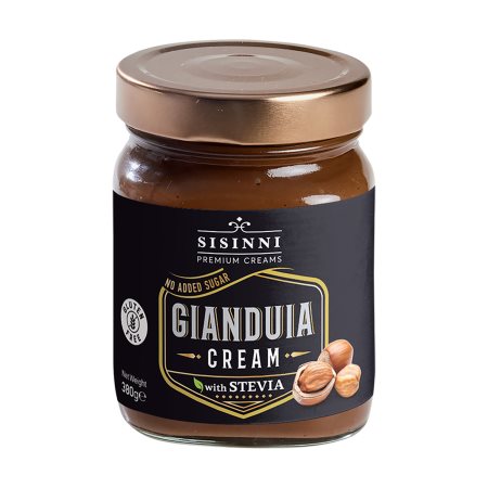 Sisinni Κρέμα Σοκολάτα Gianduia με Στέβια 380gr