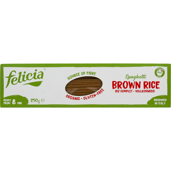 Gluten free Brown Rice Spaghetti Felicia Bio 250g