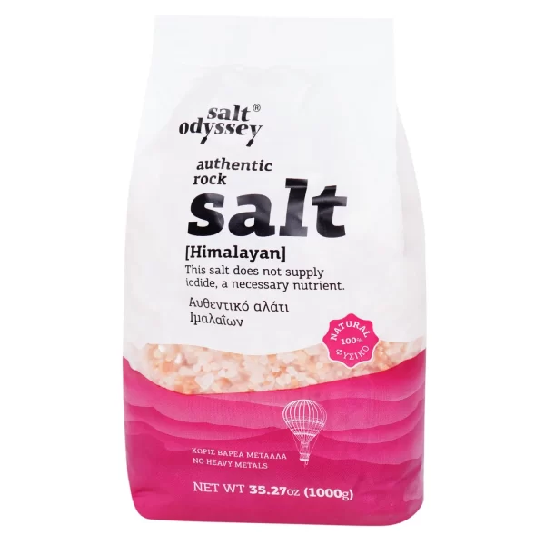 Salt Odyssey Αυθεντικό Χονδρό Αλάτι Ιμαλαΐων 1kg