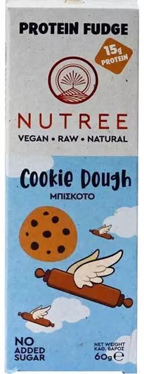 Nutree Bars Μπάρα με 50gr Πρωτεΐνης & Γεύση Μπισκότο